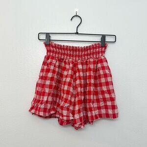 Living Hula Palaka Shorts Red Size S